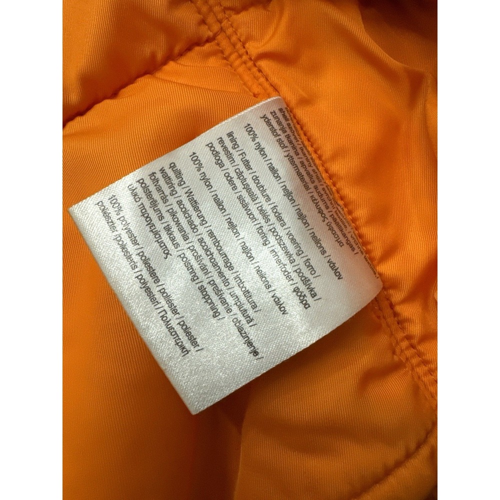 Alpha Industries Regular Fit Bomber Jacket Coat Black Men's Size XL - Picture 10 of 14